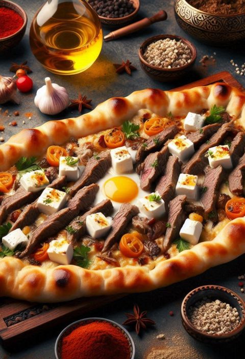 Turkish Recipe Pide