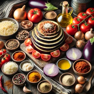 Ingredients Turkish Musakka Recipe: Layered Eggplant Delight