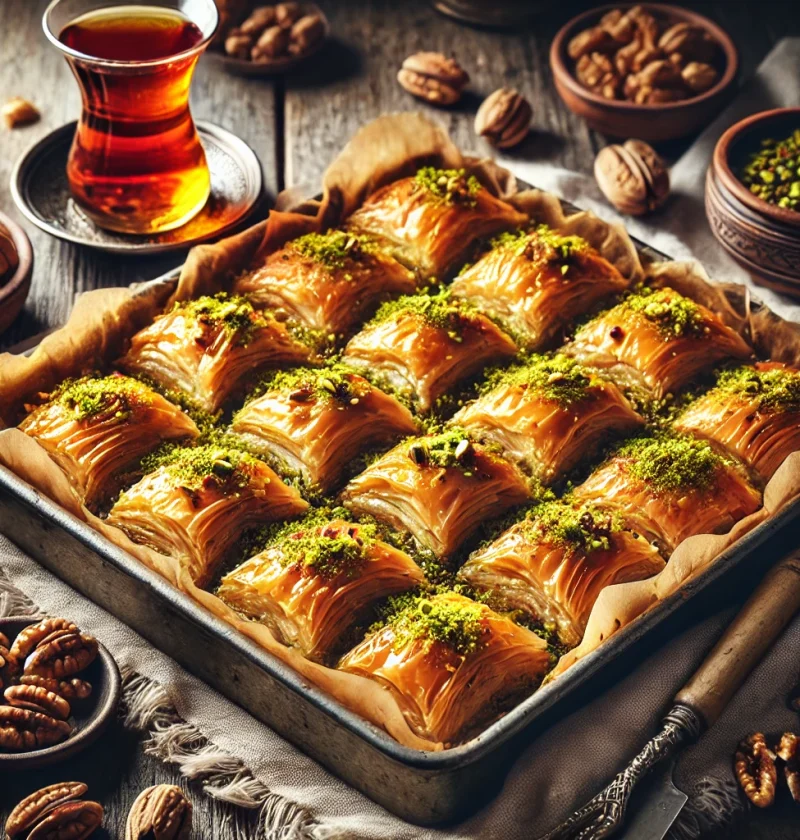 Baklava Recipe -A Flavorful Turkish Desserts