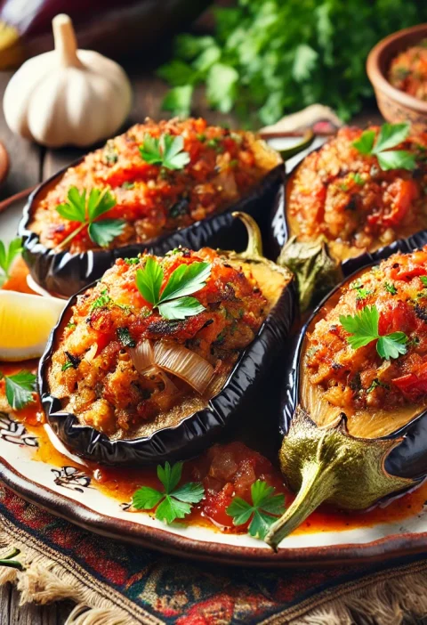 Stuffed Eggplant (Imam Bayildi) - A Classic Turkish Dish