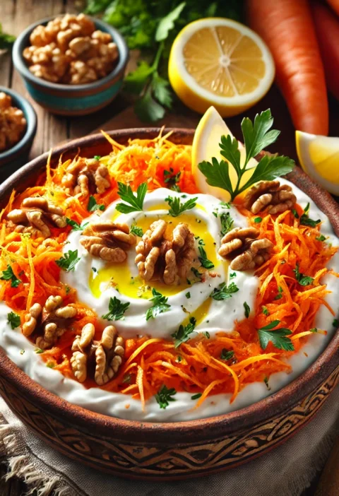 Carrot and Yogurt Dip Recipe (Havuç Tarator): A Perfect Appetizer for Parties