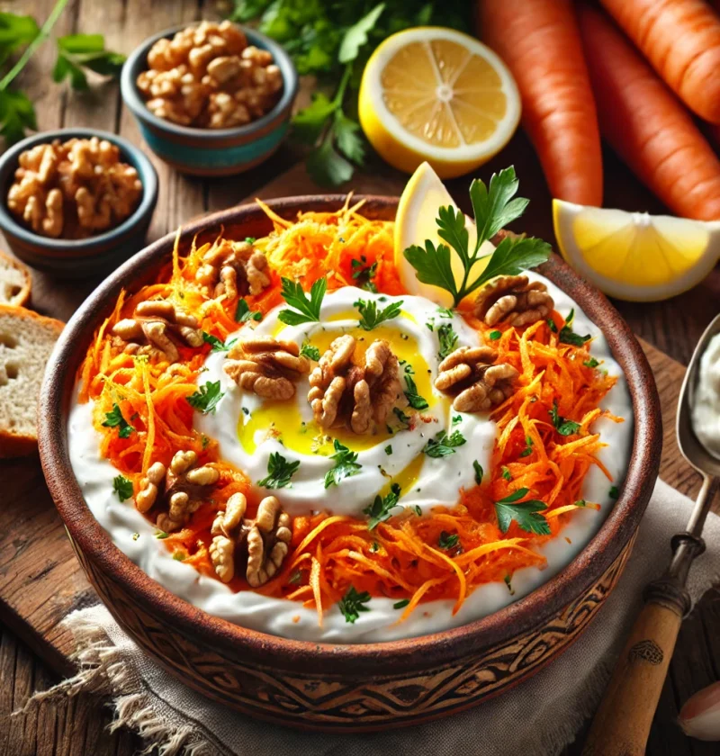 Carrot and Yogurt Dip Recipe (Havuç Tarator): A Perfect Appetizer for Parties