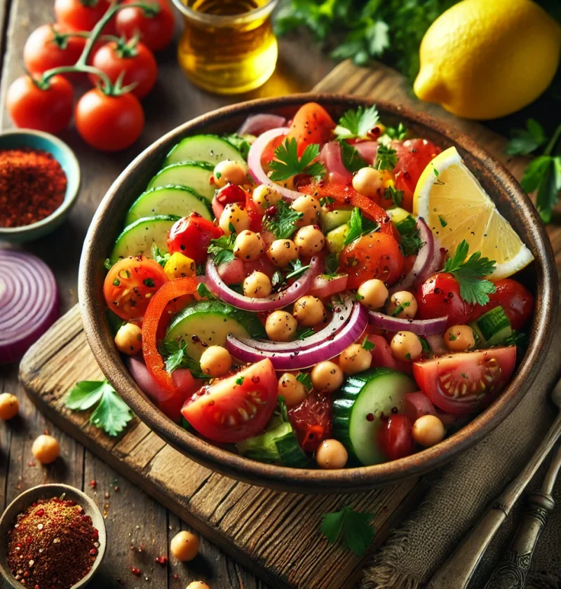 Shepherd’s Salad (Çoban Salatası) – A Refreshing Turkish Salad Recipe