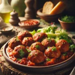 Delightful Domates Soslu Misket Köfte Recipe: Turkish Meatballs in Tomato Sauce