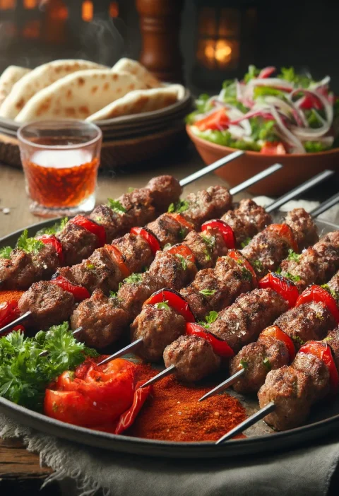 Turkish Cuisine Adana Kebap Recipe Meal